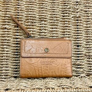 American Leather Co. Tan Wallet